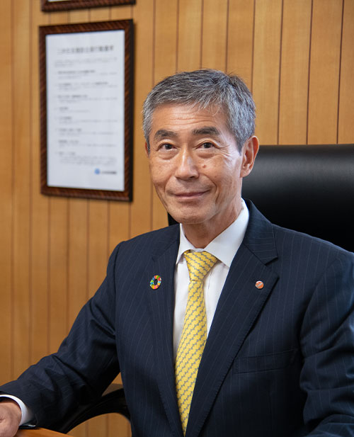 代表取締役社長近影
